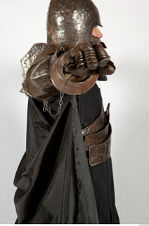  Photos Medieval Knigh in cloth armor 2 Medieval clothing Medieval knight black cloak plate armor upper body 0004.jpg